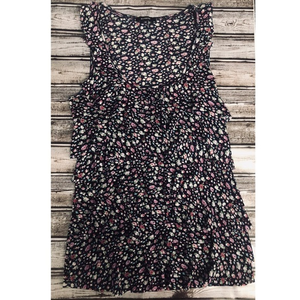 Beautiful Sheer‎ Floral Ruffle Express Top Size M